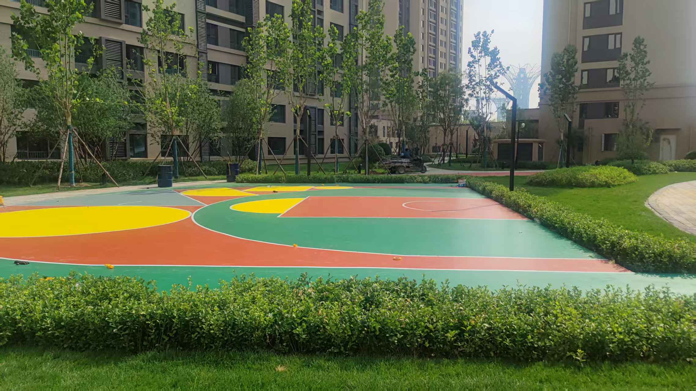 开封市橡胶跑道塑胶地面 - 厂家